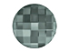 2 2  Black Diamond - 20mm Round 2035 Chessboard  Swarovski Glue On Flat Backs 